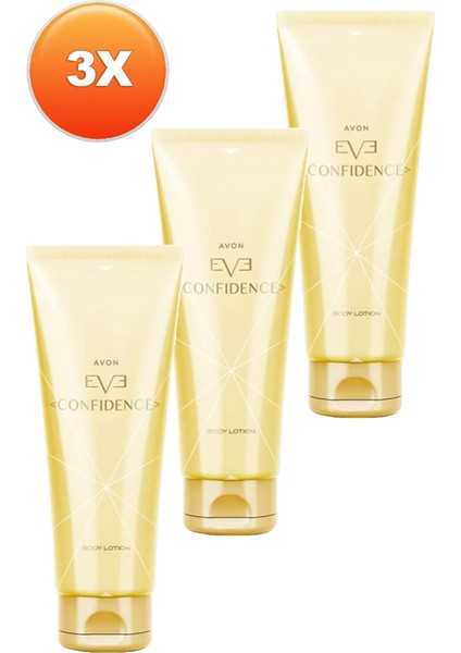 Eve Confidence Vücut Losyonu 125 ml Üçlü Set Sulu Frenk Üzümü ve Frangipani Kokulu fiyatları