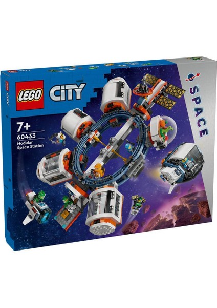 60433 Lego® City Modüler Uzay Istasyonu 1097 Parça +7 Yaş