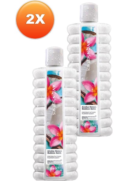 Senses Aloha Monoi Tiare Çiçeği ve Hindistan Cevizi Kokulu Banyo Köpüğü 500 Ml. Ikili Set fiyatları