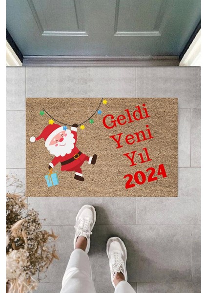 Kapı Önü Paspası Yeni Yıl Konsepti Dijital Baskı PY-175111143