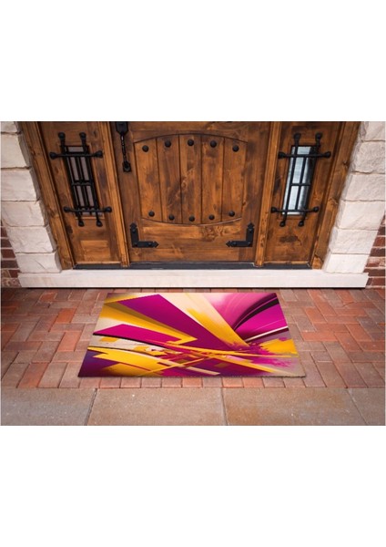 3D Baskı Özel Tasarım Geometrik Dış Mekan Paspas 42