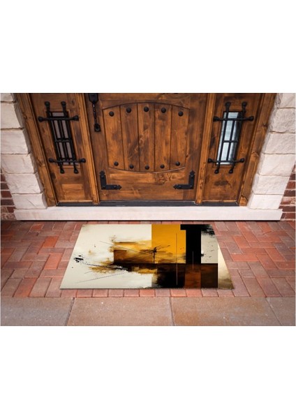 3D Baskı Özel Tasarım Geometrik Dış Mekan Paspas 55