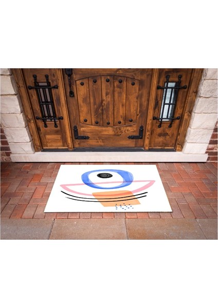 3D Baskı Özel Tasarım Geometrik Dış Mekan Paspas 276