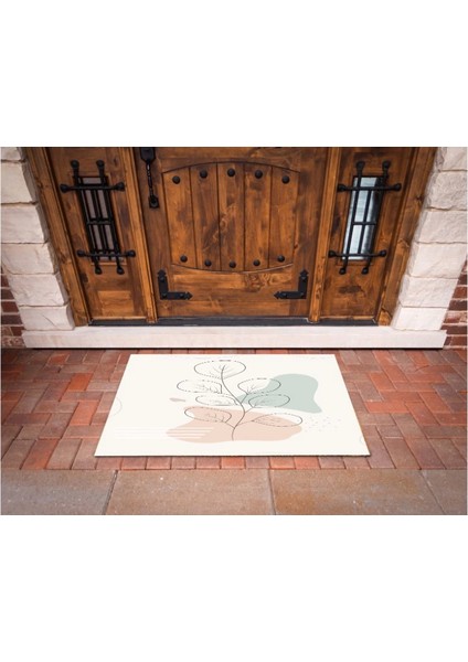 3D Baskı Özel Tasarım Geometrik Dış Mekan Paspas 215