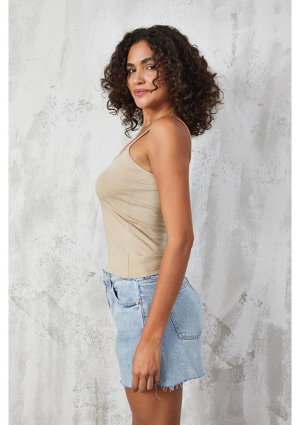 Taş Ince Ip Askılı Pamuklu Basic Atlet 27274 fırsatları