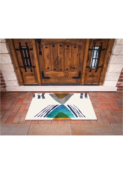 3D Baskı Özel Tasarım Geometrik Dış Mekan Paspas 248