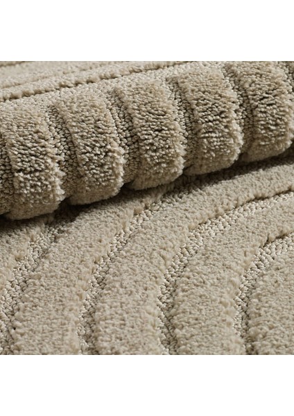 Yuvarlak Bukleli Modern Post Peluş Bej Renk fırsatları