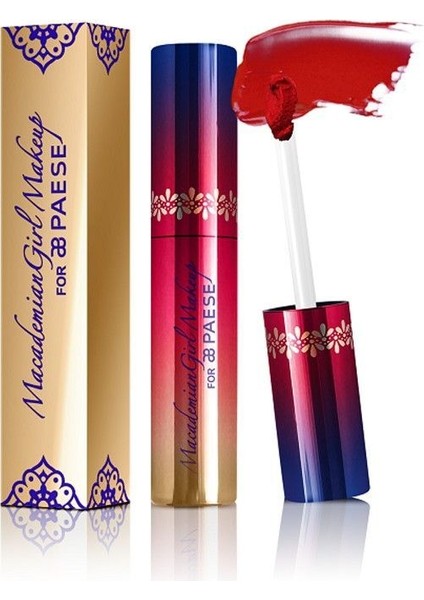 Macademian Girl Lipgloss-  Kırmızı No:2 Rubın Red