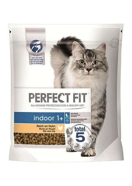 Perfect Fit Indoor Anti Hairball Tavuk Etli Yetişkin Kedi Maması 2 Adet 1,4 kg