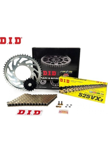 D.ı.d Triumph Daytona 675 Zincir Dişli Seti X-Ringli Gold 16-47/116L