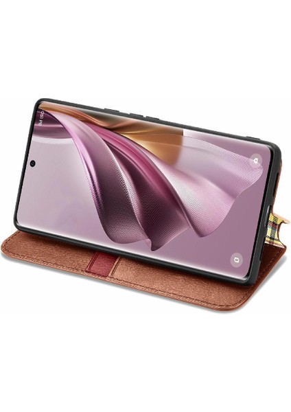 Oppo Oppo 10 Pro 5g Flip Kapak Için Kılıf Moda Tasarımı Zarif Iş (Yurt Dışından)