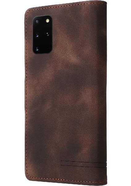 Samsung Galaxy S20 Artı Flip Kapak Için Flip Case Darbeye Basit Kılıf (Yurt Dışından)