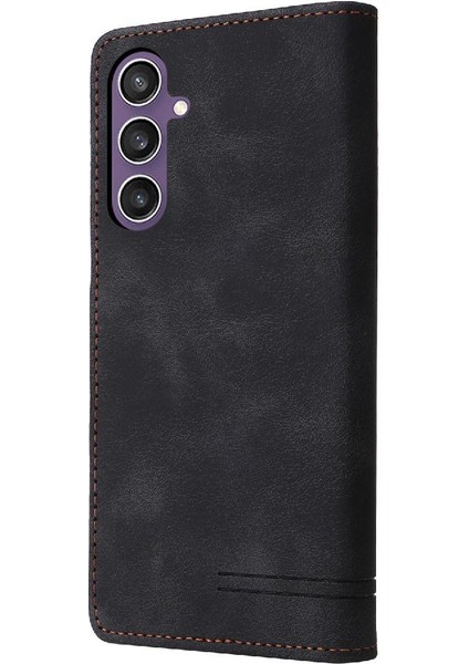 Mays Shop Samsung Galaxy S23 Fe Için Flip Case Cüzdan Kapak Kapak Basit Iş (Yurt Dışından)