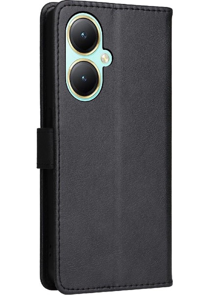 Vivo Y27 4g Klasik Düz Renk Için Flip Case Yüksek Kalite Deri Cüzdan (Yurt Dışından) indirimleri