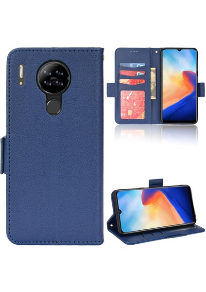 Blackview A80/A80S Manyetik Kart Yuvaları Tutucu Pu Deri Cüzdan Için Kılıf (Yurt Dışından)