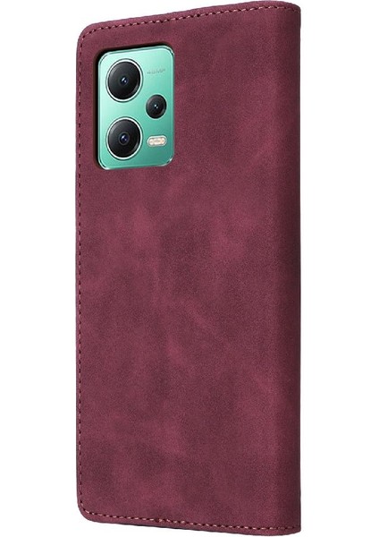 Xiaomi Redmi Not 12 Için Flip Case 5g Kapak Çevirin Cüzdan Basit Iş (Yurt Dışından)