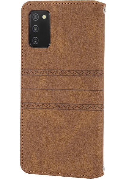 Samsung Galaxy M02S Için Flip Case Cüzdan Kılıf Darbeye Koruyucu Pu (Yurt Dışından) indirimleri