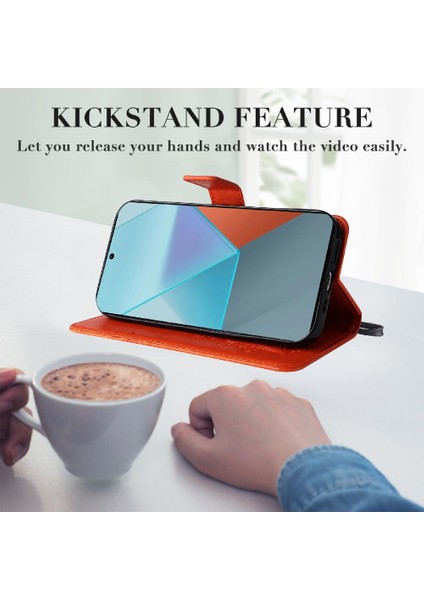 Xiaomi Redmi Not Için Kılıf 13 Pro 5g Kart Yuvası Standı ile Kickstand Çevirin (Yurt Dışından)