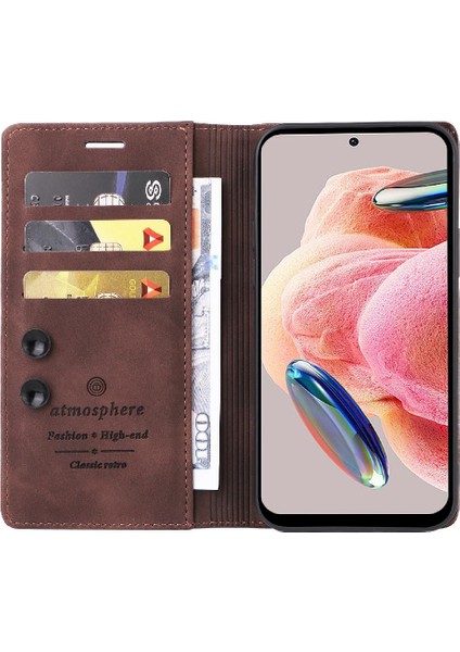 Xiaomi Redmi Not 12 Için Flip Case 4g Kapak Çevirin Darbeye Cüzdan Kılıf (Yurt Dışından) fırsatları