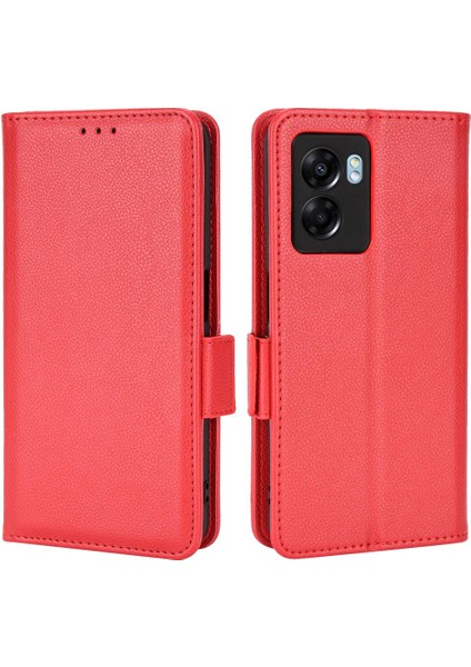 Oneplus Nord N300 Cüzdan Kart Yuvaları Için Kılıf Tutucu Yan Toka Manyetik (Yurt Dışından)