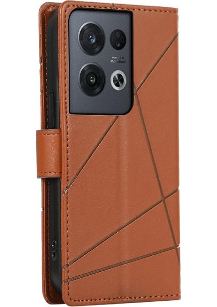 Oppo Oppo 8 Pro Için Flip Case Darbeye Şok Emici Kickstand Üç (Yurt Dışından) indirimleri