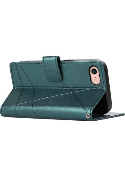 Iphone 7/8 Için Flip Case Kickstand Şok Emici Darbeye Üç Kart (Yurt Dışından) indirimleri