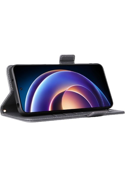 Xiaomi Poco M6 Pro 5g Için Kılıf Kart Yuvaları Tutucu Manyetik Cüzdan Pu Yan (Yurt Dışından) indirimleri