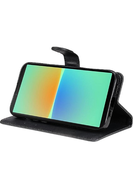 Kart Yuvası ile Sony Xperia 10 Iv Için Flip Case Iş Cüzdan Telefon Kılıfı (Yurt Dışından) fırsatları