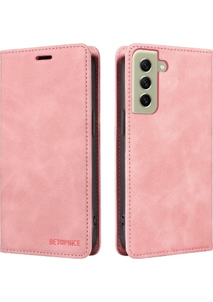 Samsung Galaxy S21 Fe 5g Manyetik Pu Deri Folio Cüzdan (Yurt Dışından)