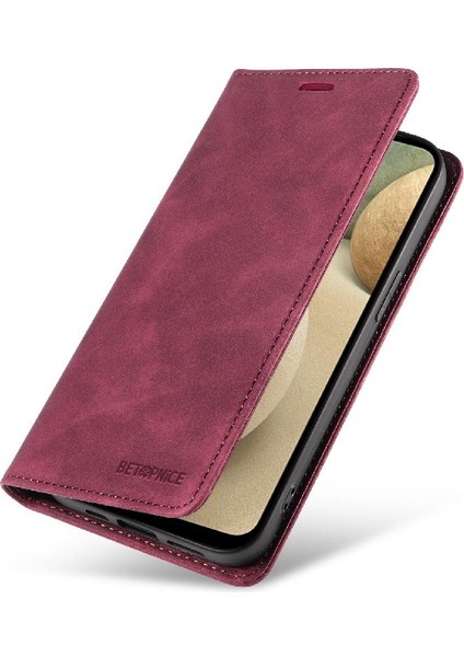 Samsung Galaxy A12 5g Pu Deri Manyetik Koruyucu Folio Cüzdan (Yurt Dışından) modelleri