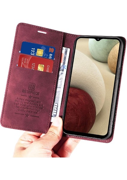 Samsung Galaxy A12 5g Pu Deri Manyetik Koruyucu Folio Cüzdan (Yurt Dışından) indirimleri