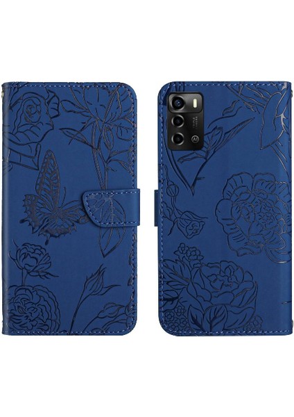 Zte Blade A72 Bilek Kayışı Anti-Damla Koruma Çiçekler ve (Yurt Dışından)