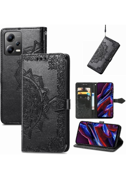 Xiaomi Poco X5 Basit Iş Darbeye Kapak Kapak Deri (Yurt Dışından)