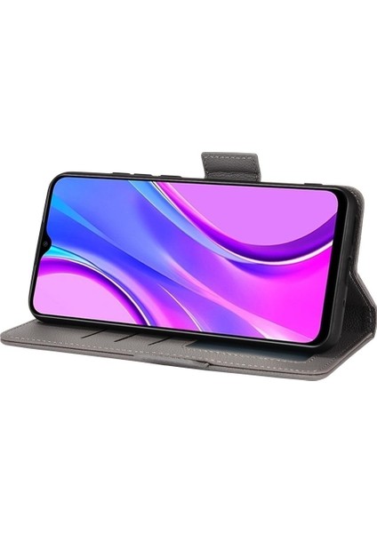 Xiaomi Redmi 9C/10A Yan Toka Pu Deri Kart Yuvaları Tutucu (Yurt Dışından)
