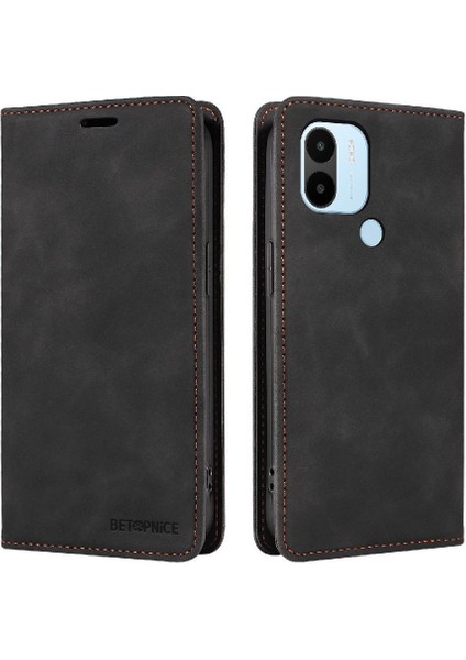 Xiaomi Redmi A1 Artı Koruyucu Pu Deri Folio Cüzdan Manyetik (Yurt Dışından)