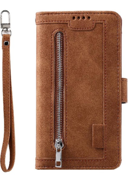 Xiaomi Redmi Not 9 Pro Max Için Flip Case Kordon 9 Kart Yuvaları Cüzdan Pu (Yurt Dışından)