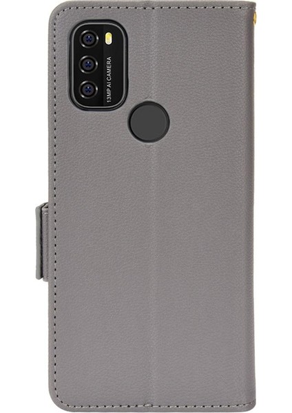 Blackview A70 Manyetik Pu Deri Kart Yuvaları Tutucu Yan Toka Için Kılıf (Yurt Dışından)