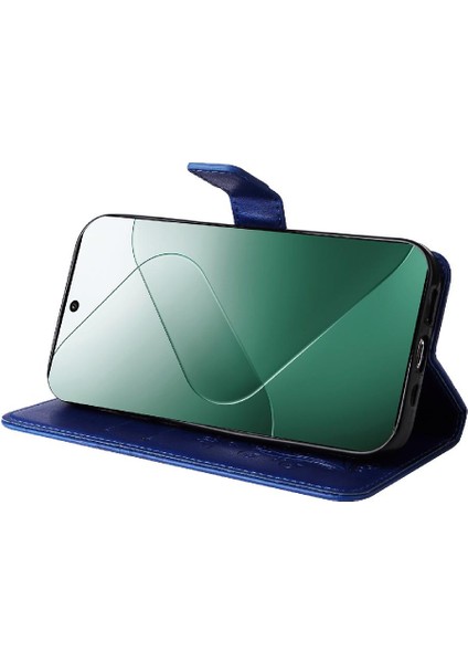 Xiaomi 14 Flip Kickstand Darbeye Kapak Için Kart Yuvası Standı ile Pu (Yurt Dışından) fiyatları