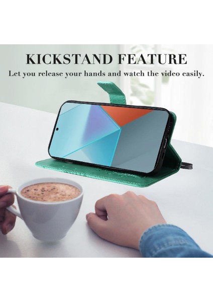 Xiaomi Redmi Not Için Kılıf 13 Pro 5g Kart Yuvası Standı ile Kickstand Çevirin (Yurt Dışından)