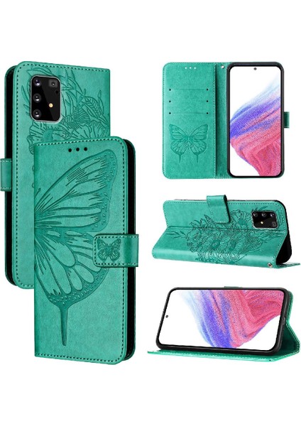 Samsung Galaxy S10 Lite Manyetik Premium Deri Kapak Çevirin (Yurt Dışından)