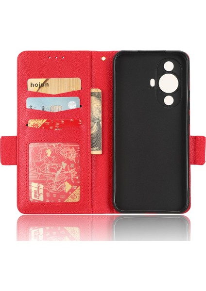 Huawei Nova 11 Için Kılıf Yan Toka Manyetik Cüzdan Kart Yuvaları Tutucu Pu (Yurt Dışından) fiyatları