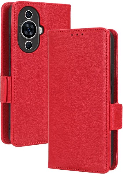 Huawei Nova 11 Için Kılıf Yan Toka Manyetik Cüzdan Kart Yuvaları Tutucu Pu (Yurt Dışından) fırsatları