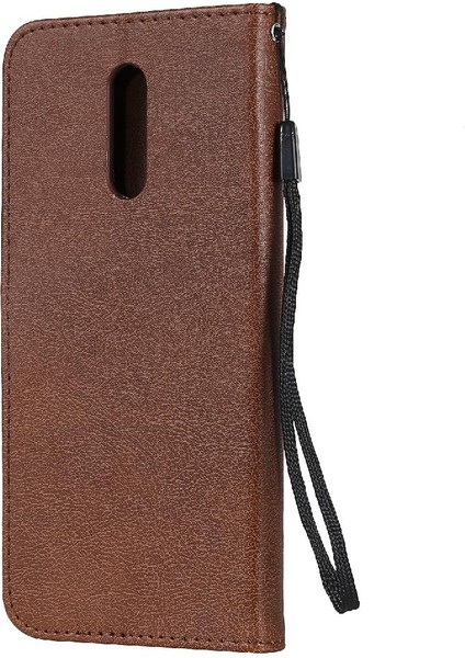 Kart Yuvası ile Nokia 3.2 Için Flip Case Iş Cüzdan Telefon Kılıfı Klasik (Yurt Dışından)