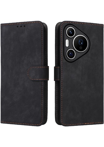 Huawei Pura 70 Pro Artı 5g Pu Deri Kart Yuvaları Kapak Rfid Flip (Yurt Dışından)