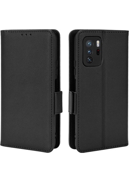 Xiaomi Poco X3 Gt Cüzdan Pu Deri Yan Toka Manyetik Kart (Yurt Dışından)