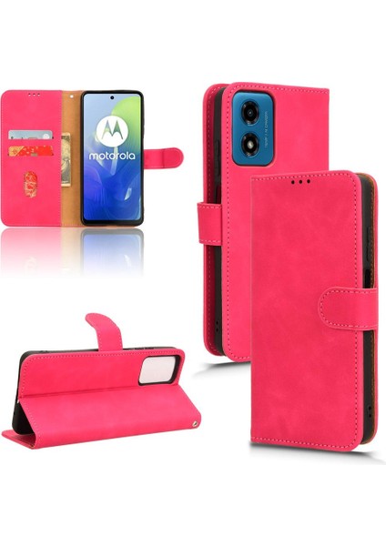 Motorola Moto G24 Deri Kart Tutucu Kartı ile Folio Flip Case (Yurt Dışından) modelleri