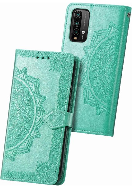 Redmi Not 9 4g Flip Kapak Için Kılıf Zarif Desen Darbeye Basit (Yurt Dışından)