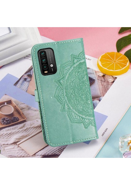 Redmi Not 9 4g Flip Kapak Için Kılıf Zarif Desen Darbeye Basit (Yurt Dışından)
