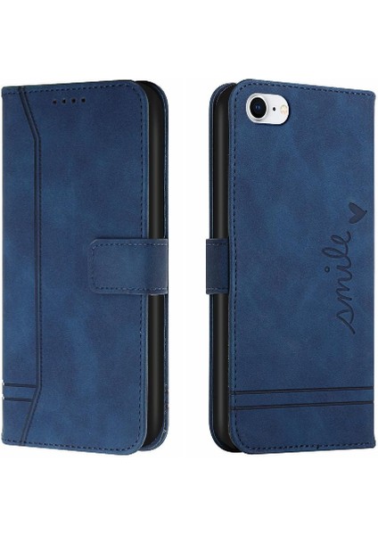 Telefon Kılıfı Için iphone 6/6s Kart Yuvaları Kapak Flip Folio Cüzdan El Kayışı (Yurt Dışından)