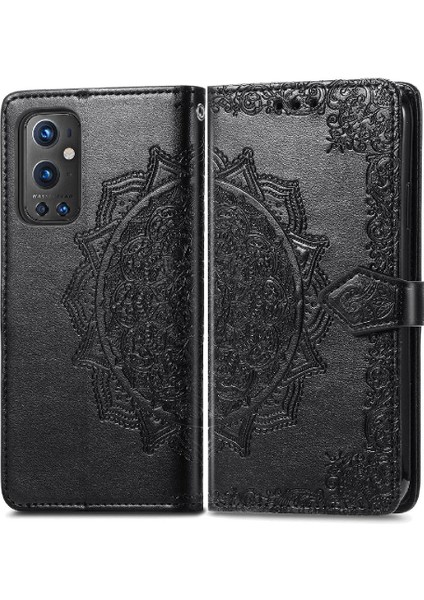 Oneplus 9 Için Kılıf Pro Basit Iş Kapak Çevirin Deri Kılıf Zarif (Yurt Dışından)